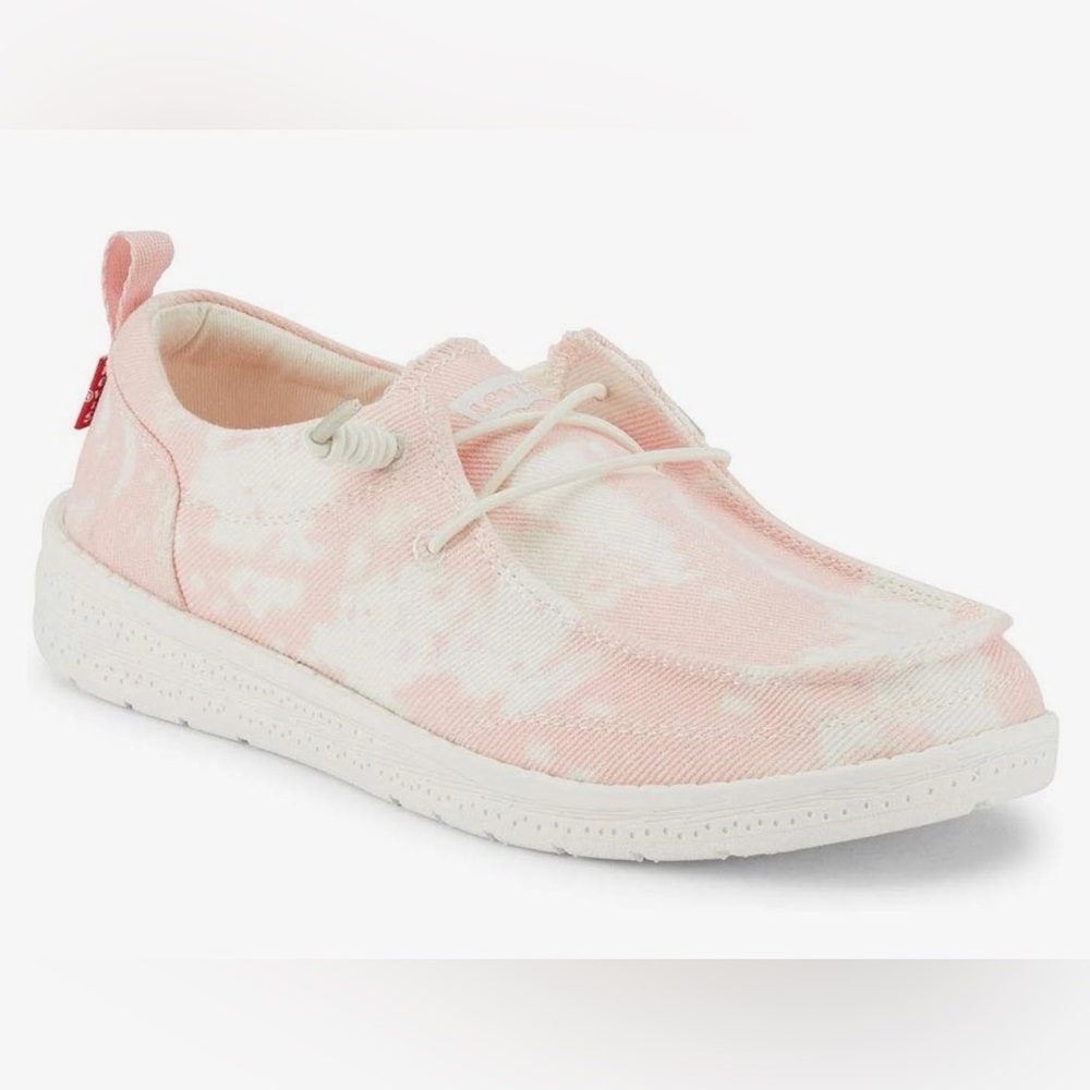 Levi's Newt Kids Light Pink Tie-Dye Sneakers Girls size 13-NWT